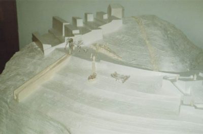 Maqueta del Memorial Passatges
