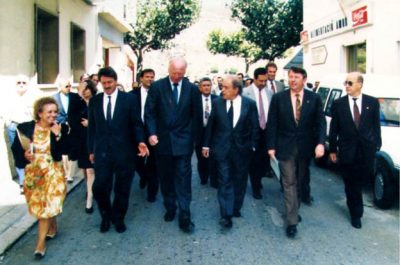 Visita del President de la República Federal d’Alemanya, Richard van Weizsäcker el 1992 02